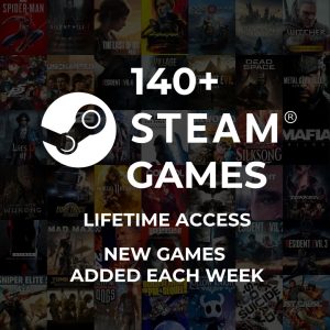 140+ Games( Steam Account)